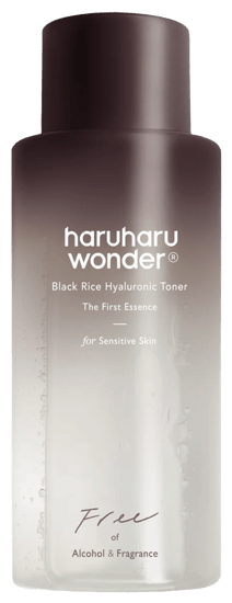 BLACK RICE hyaluronic toner / free of alcohol & fragrance 150ml